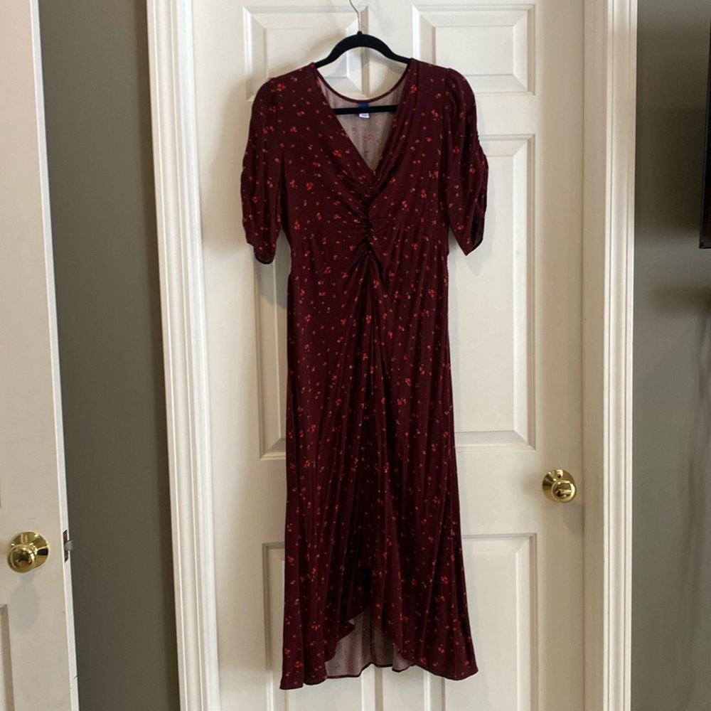 Old Navy floral maxi dress